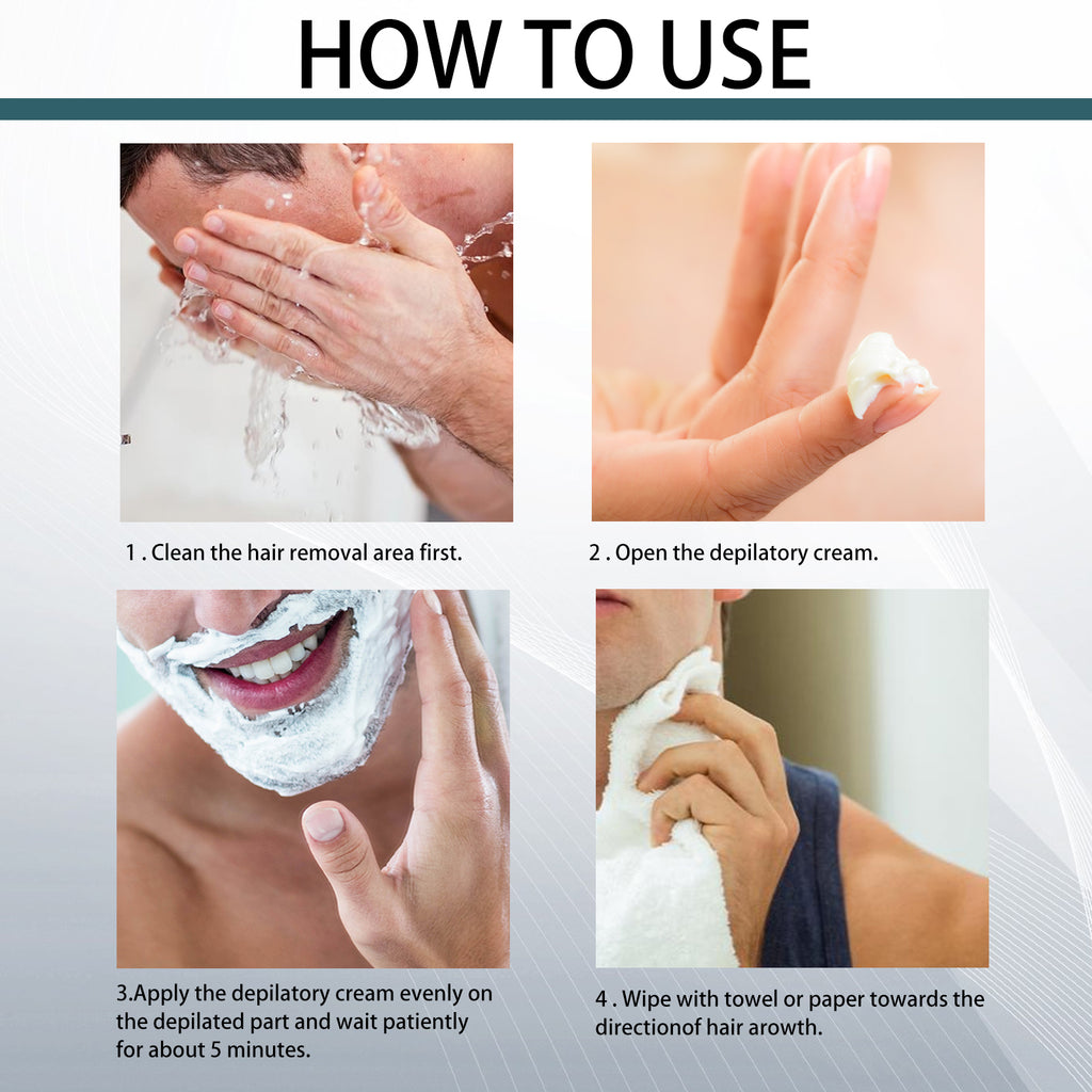 EELHOE Men’s Hair Removal Cream Beard Care