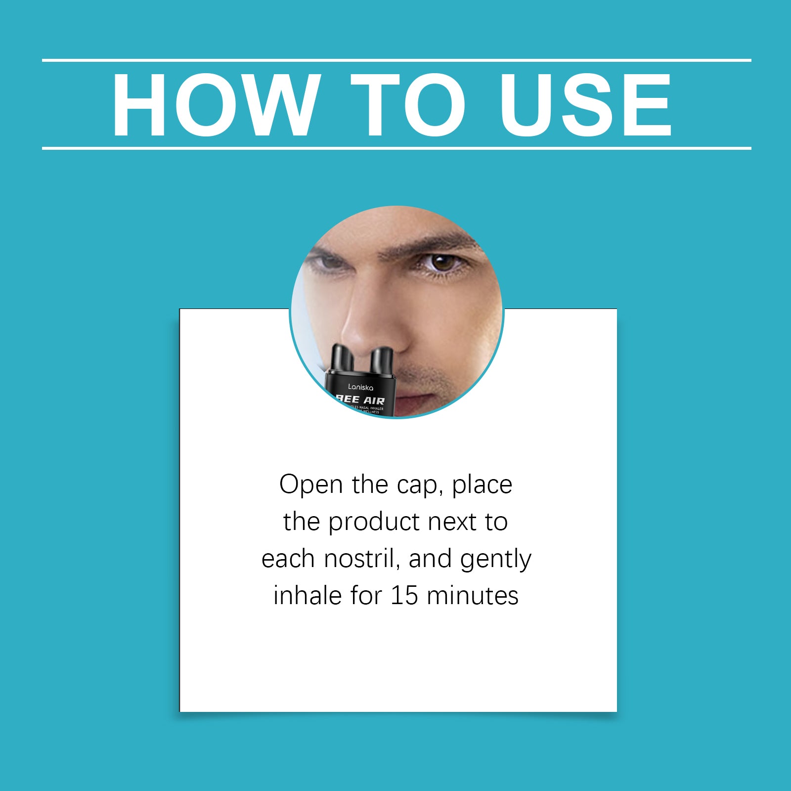 Laniska Men’s Nasal Inhaler