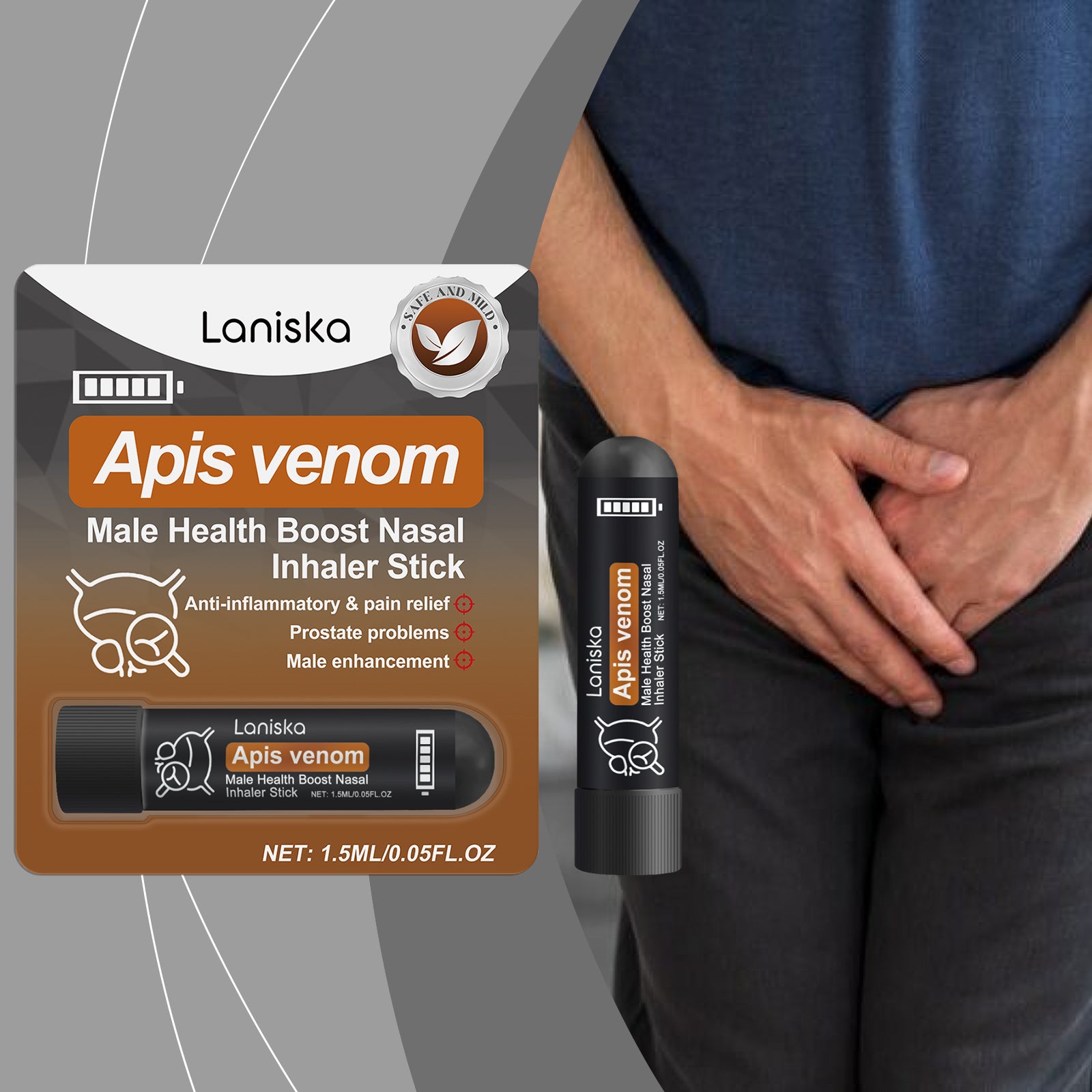 Laniska Men’s Nasal Inhaler