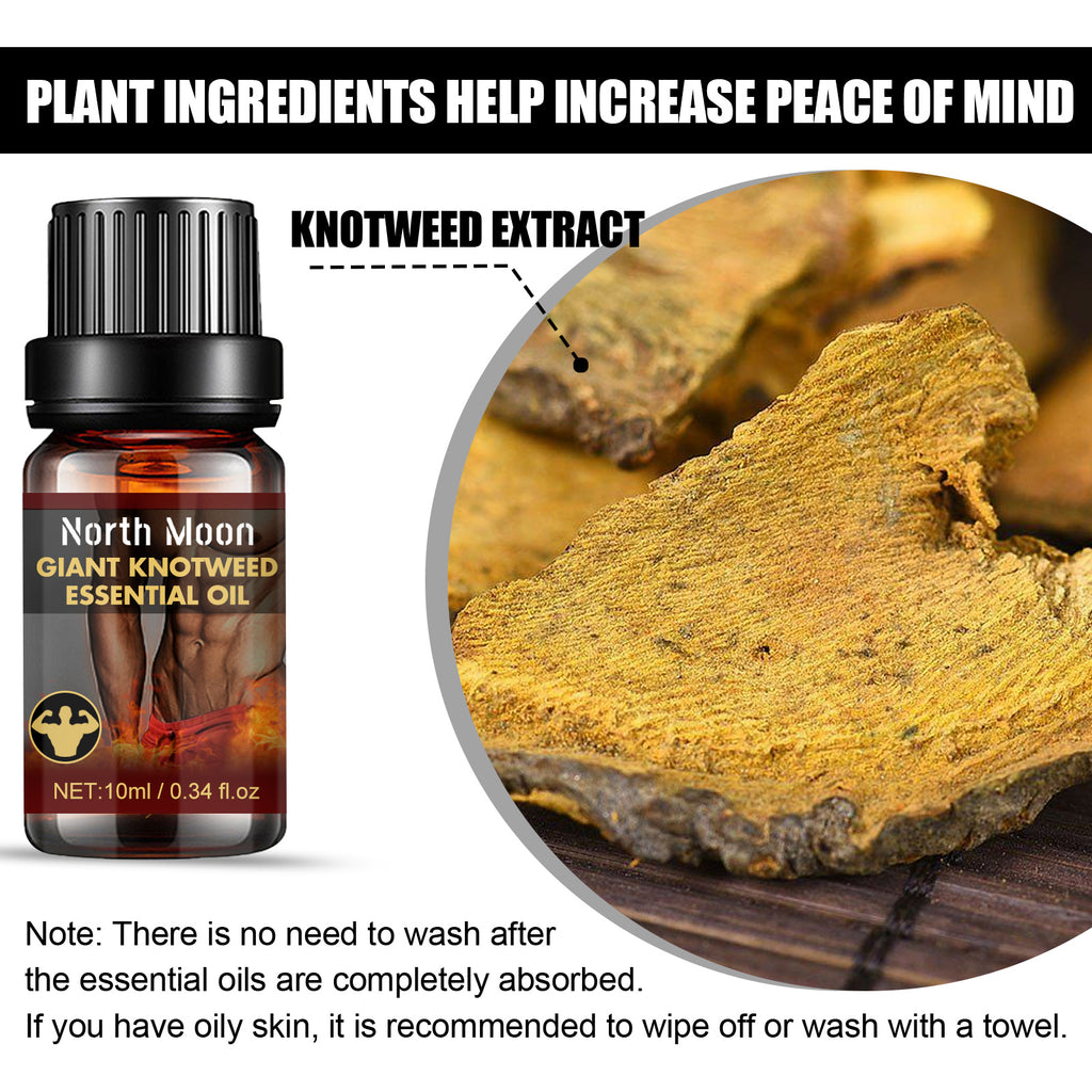 North Moon Men’s Vitality Massage Oil
