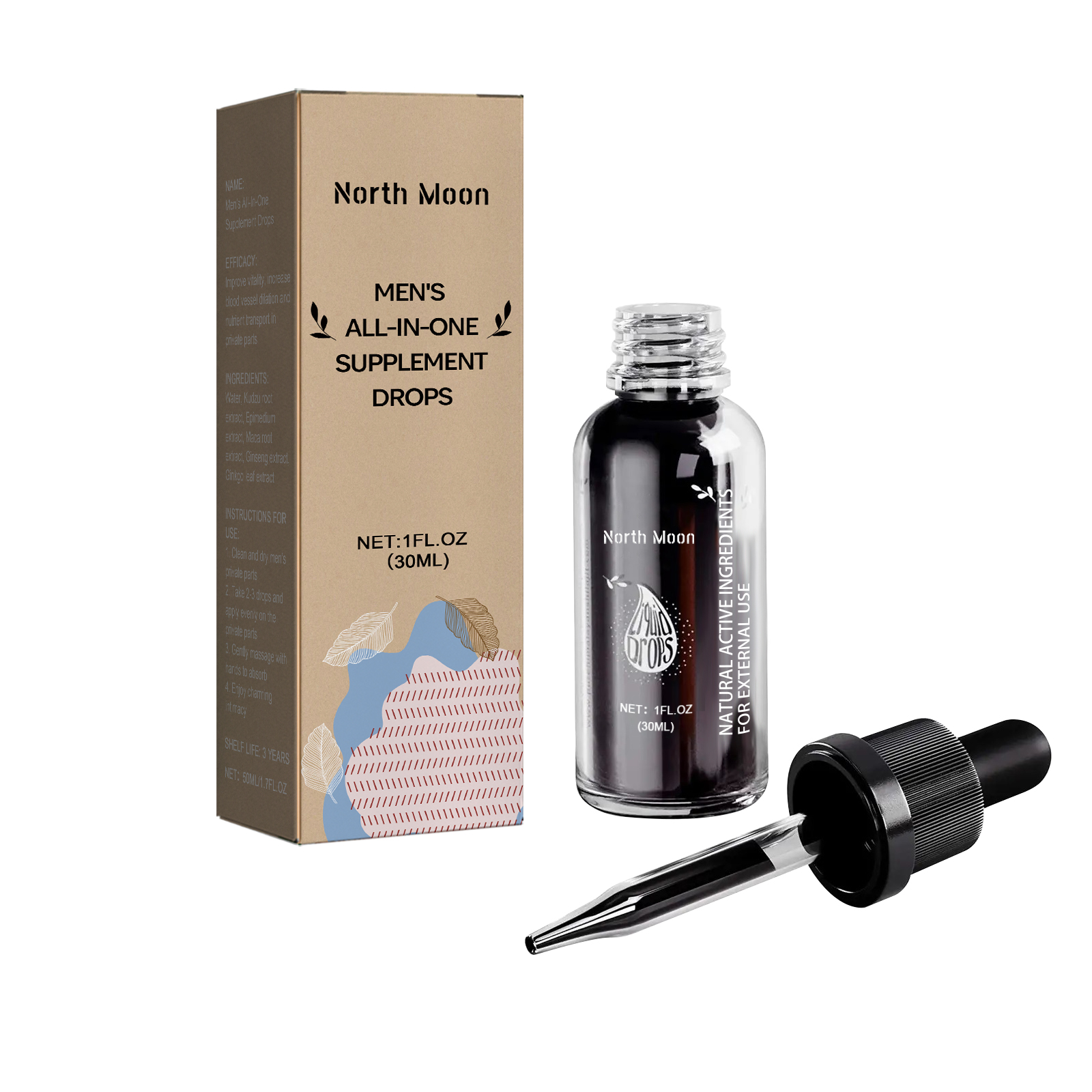 North Moon Men’s Vitality Care Essential Oil