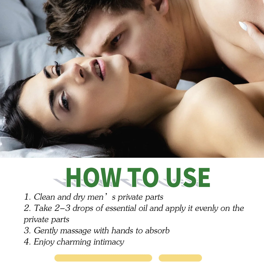 North Moon Men’s Vitality Enhancement Massage Oil