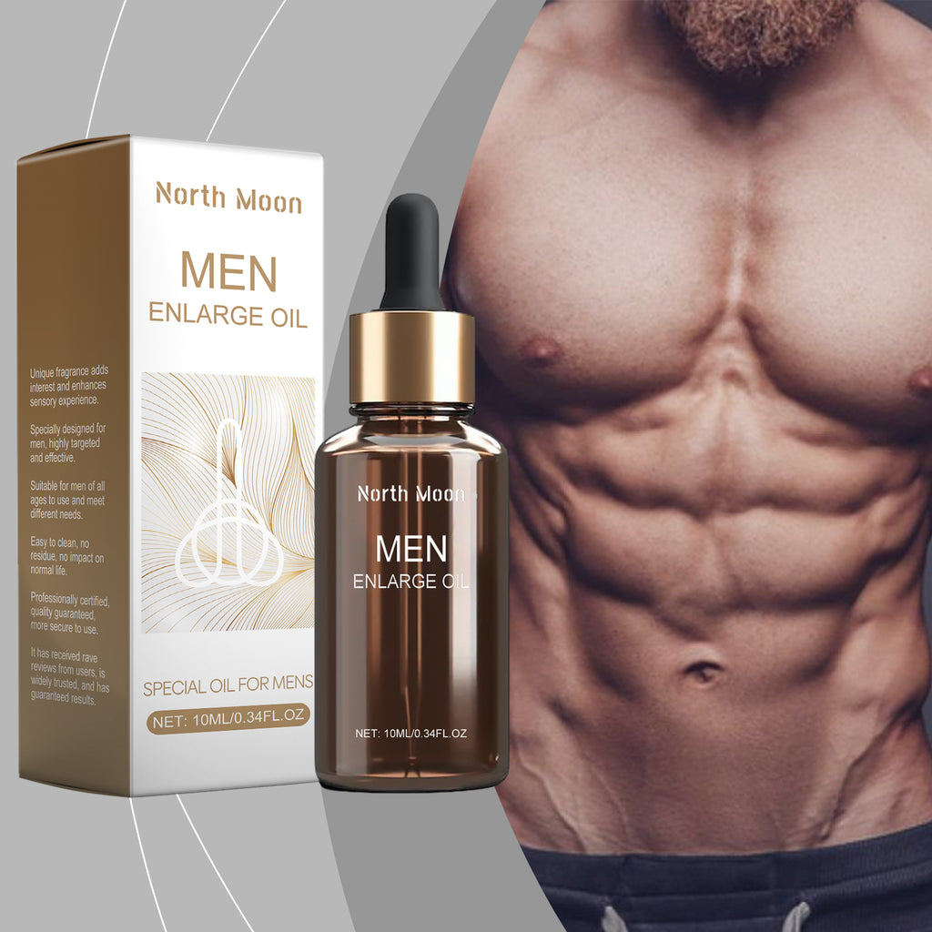 North Moon Warming Massage Oil for Men