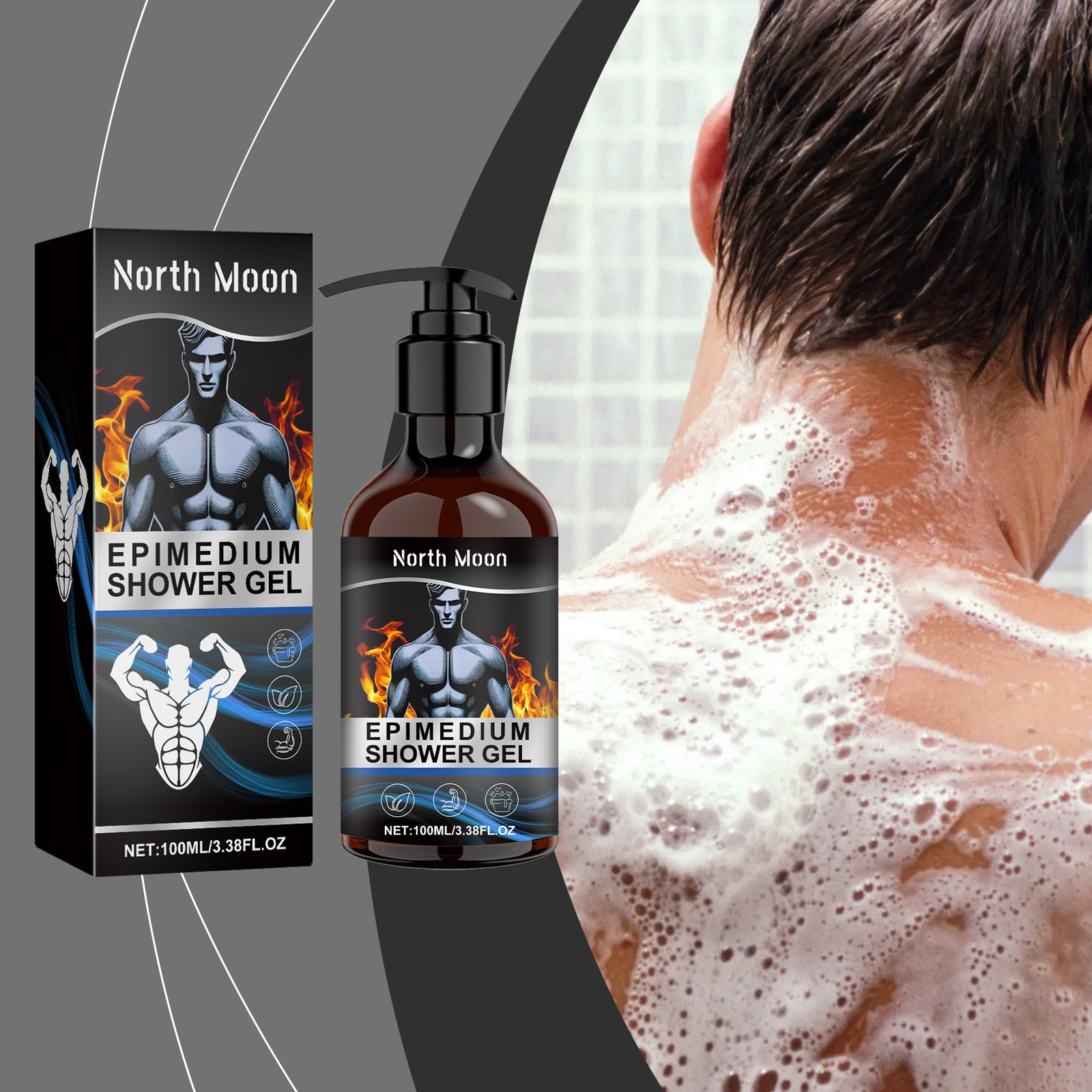 North Moon Men’s Body Wash