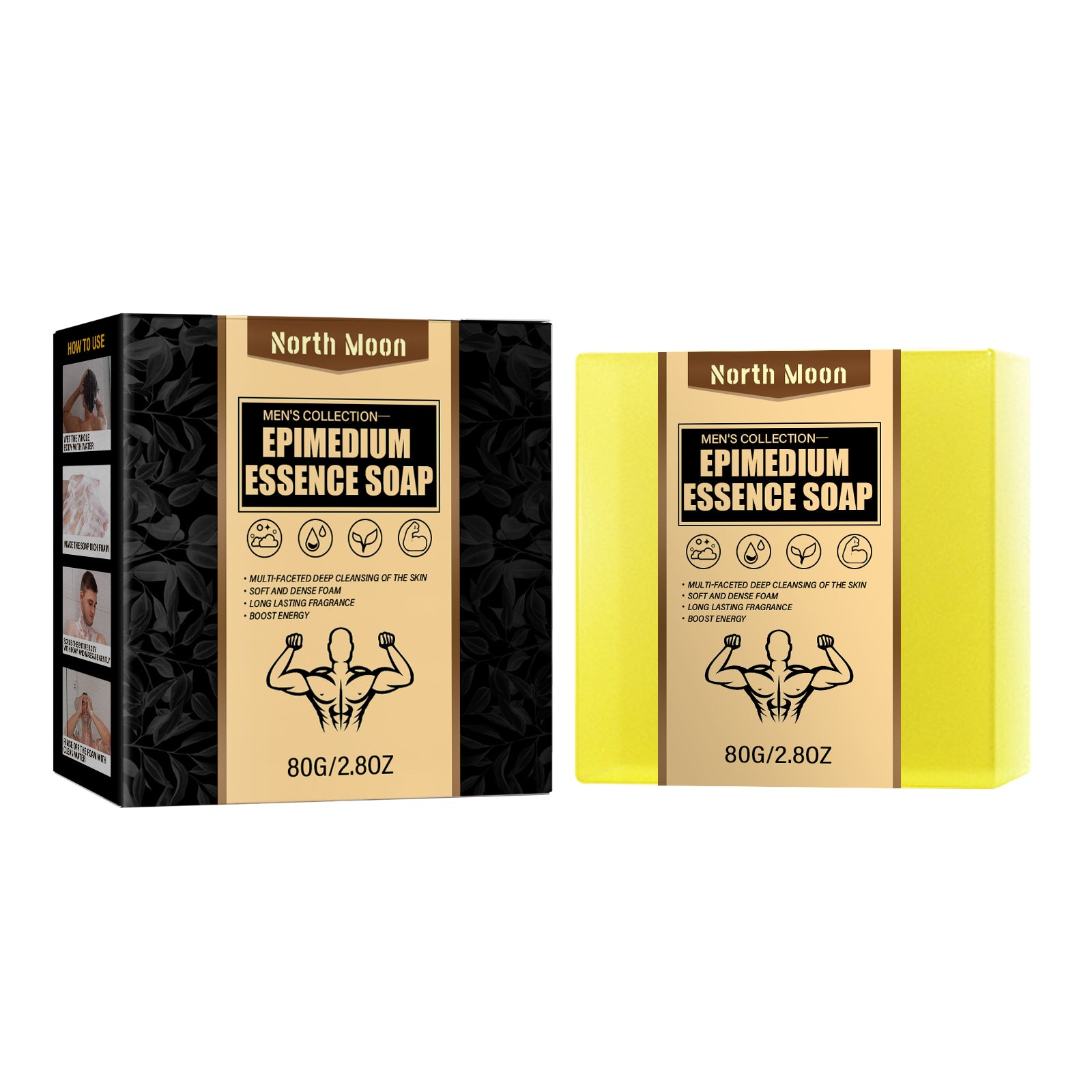 North Moon Epimedium Essence Soap