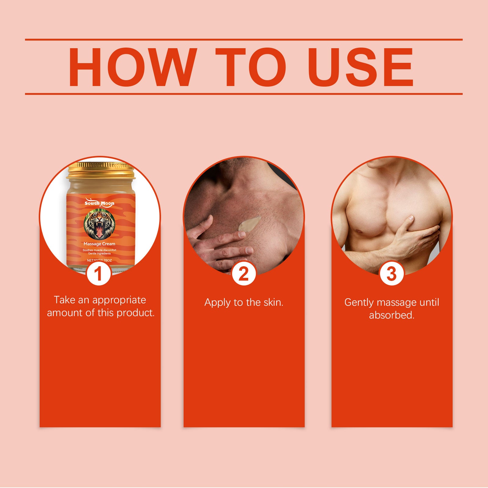 South Moon Muscle Care Cream – Soothing, Hydrating & Relieving Massage Cream