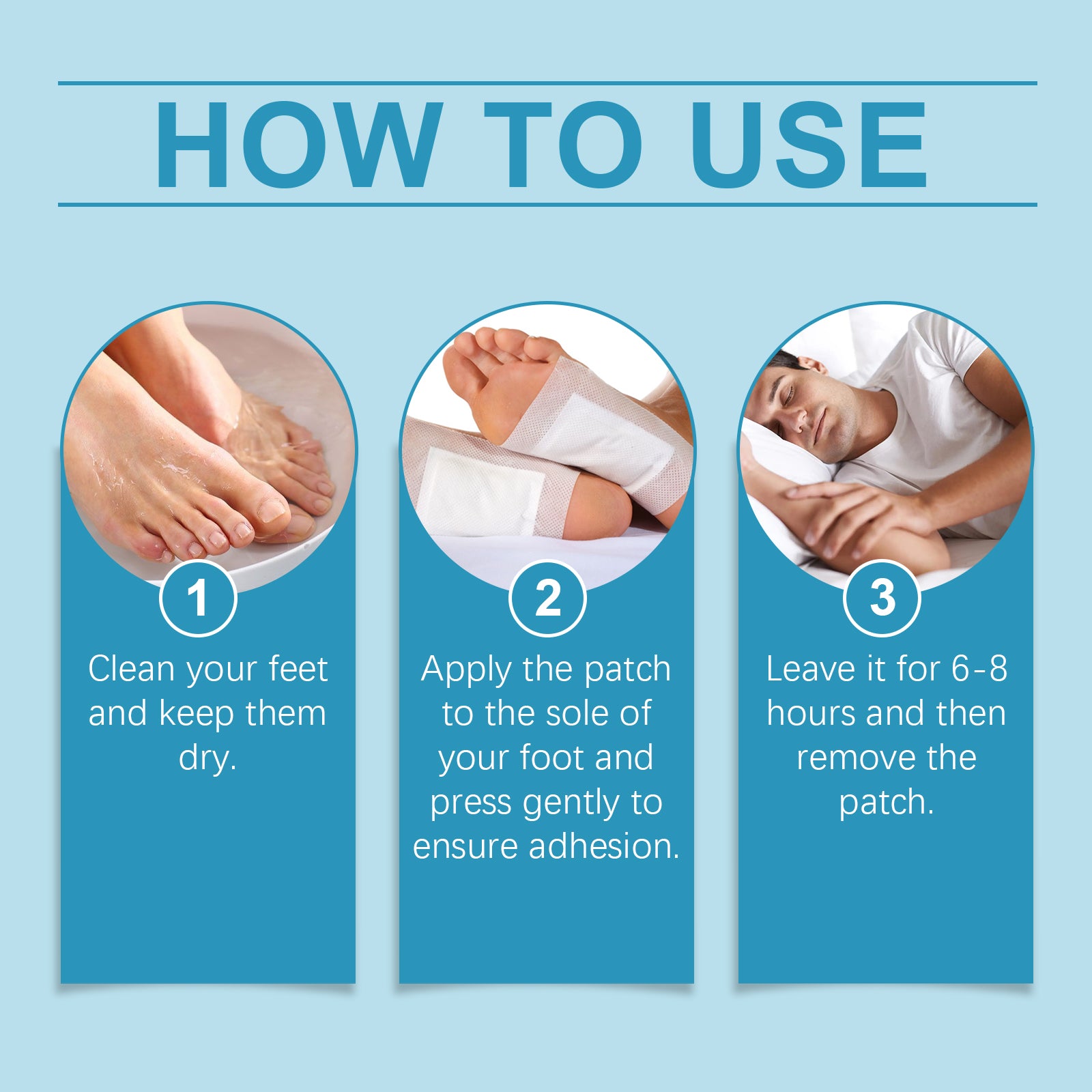 South Moon Men’s Foot Care Patch