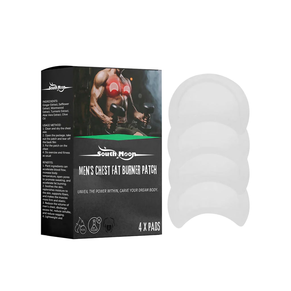 South Moon Men’s Chest Firming Patch – Tighten, Tone & Define Chest Muscles