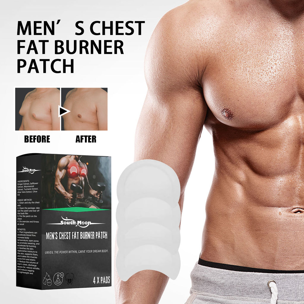 South Moon Men’s Chest Firming Patch – Tighten, Tone & Sculpt Chest Muscles