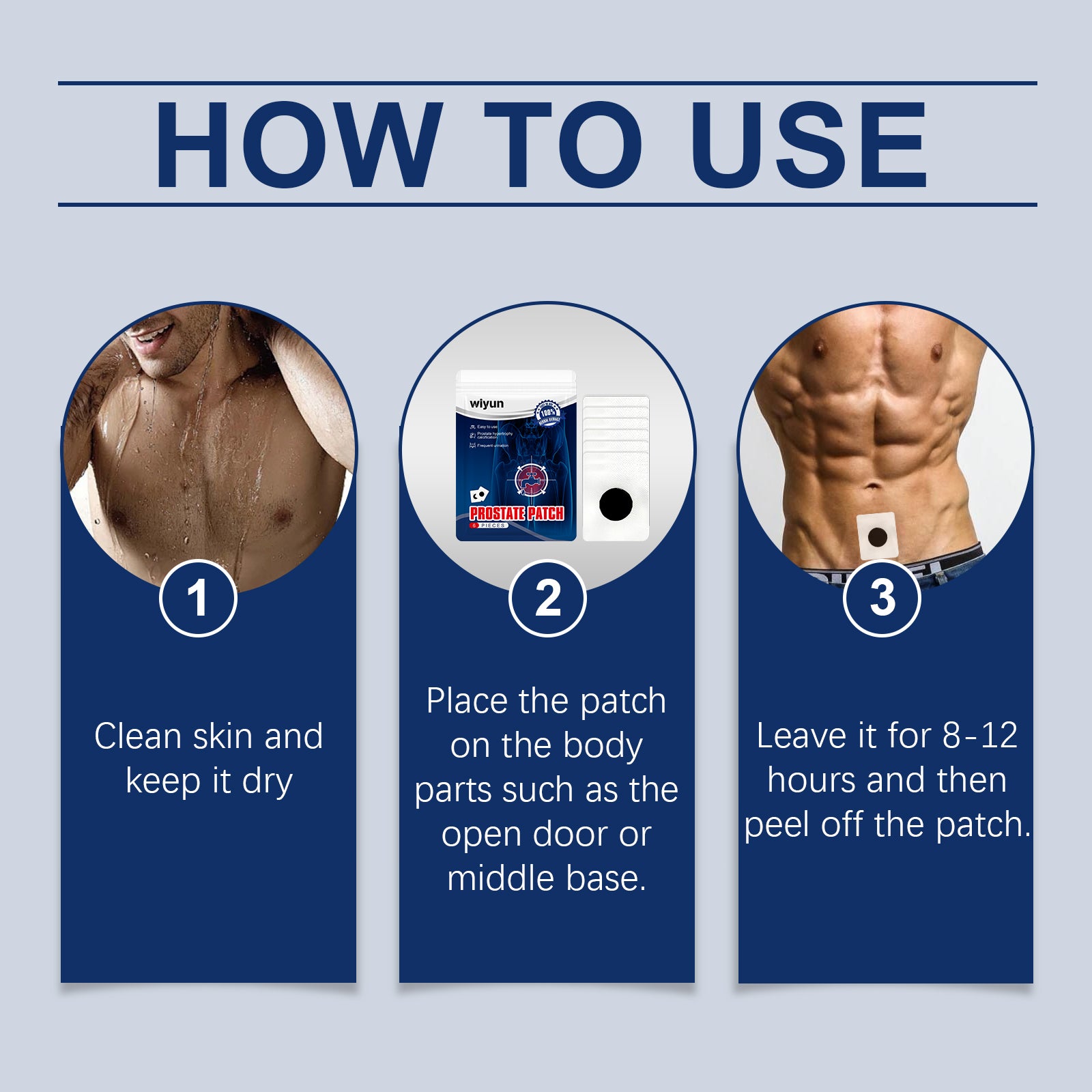 Wiyun Men’s Body Care Patch