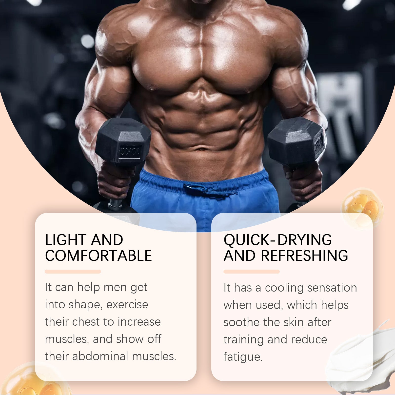 XIMONTH Abs Sculpting Spray – Tone & Define Muscles