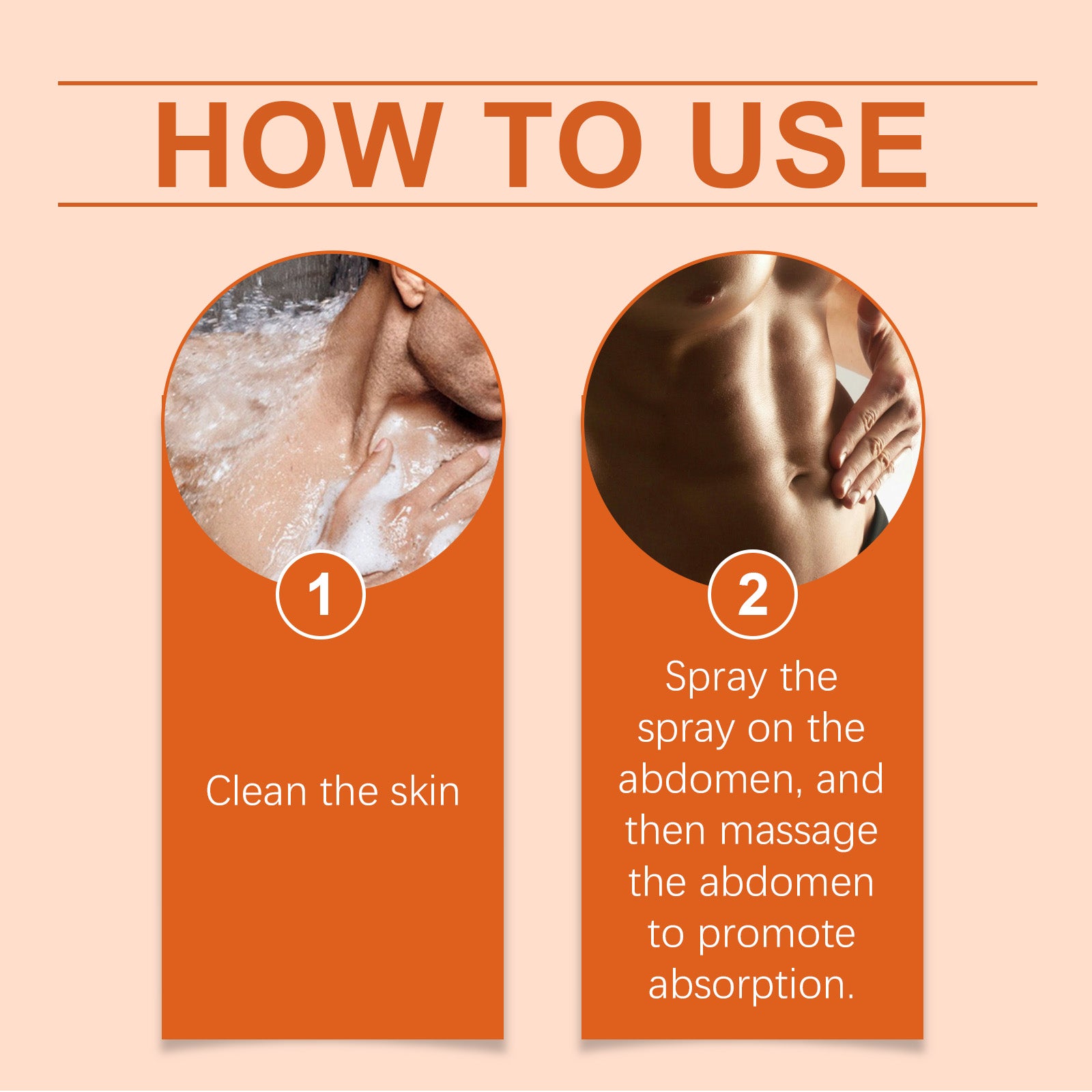 XIMONTH Abs Sculpting Spray – Firm, Tone & Define Abs