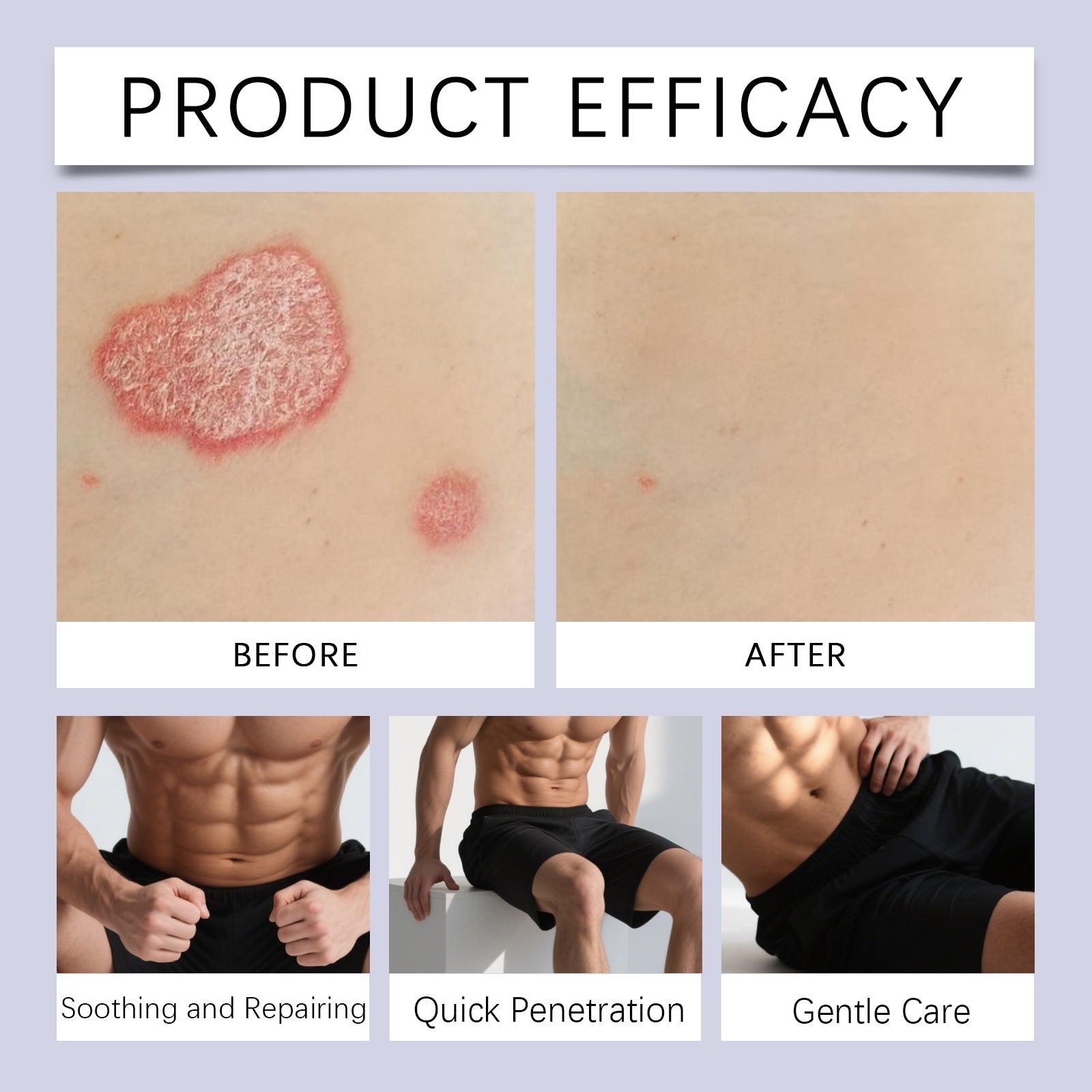 South Moon Men's Body Care Cream Gentle Nourishing Moisturizing Comfortable Body Care Daily Cream