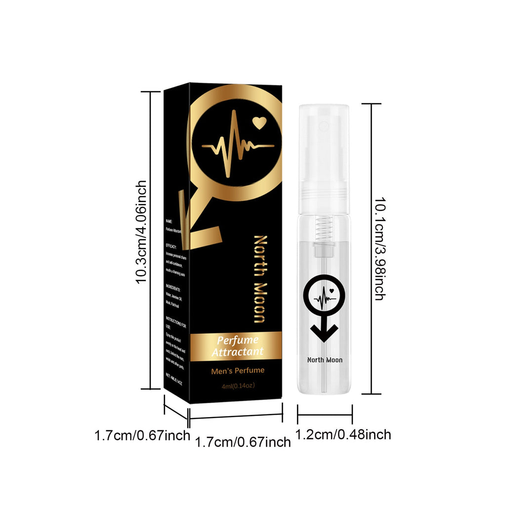 North Moon Allure Fragrance Long-lasting Fragrance Releases Charm Natural Refreshing Unisex Niche Dating Perfume