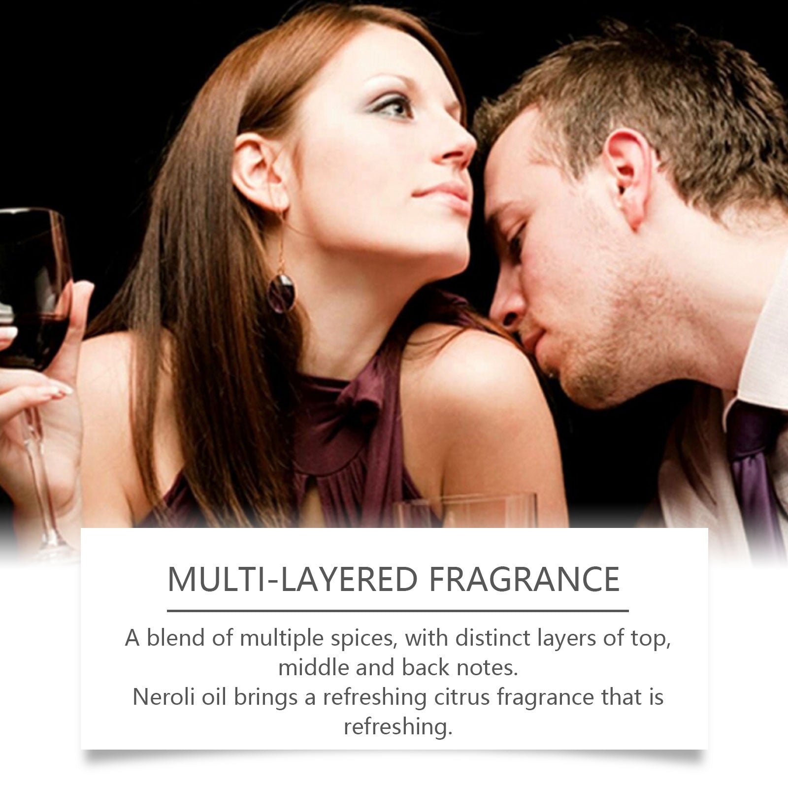 Roxelis Roll-On Cologne Natural Long-Lasting Light Fragrance Blue Sky Perfume Date Charm Atmosphere Cologne Men's Perfume