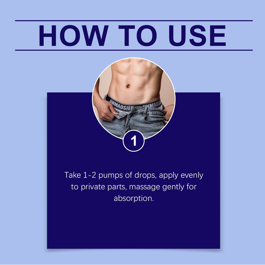 Laniska Men's Body Care Essence Enhance Long-lasting Power, Revitalize, Gentle Ingredients, Daily Care