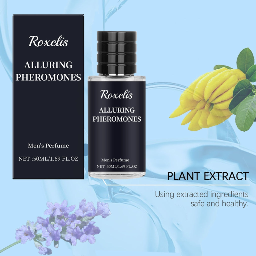 Roxelis Personalized Men's Perfume Bergamot Fragrance Lasting Release Men's Charm Couple Dating Atmosphere Perfume
