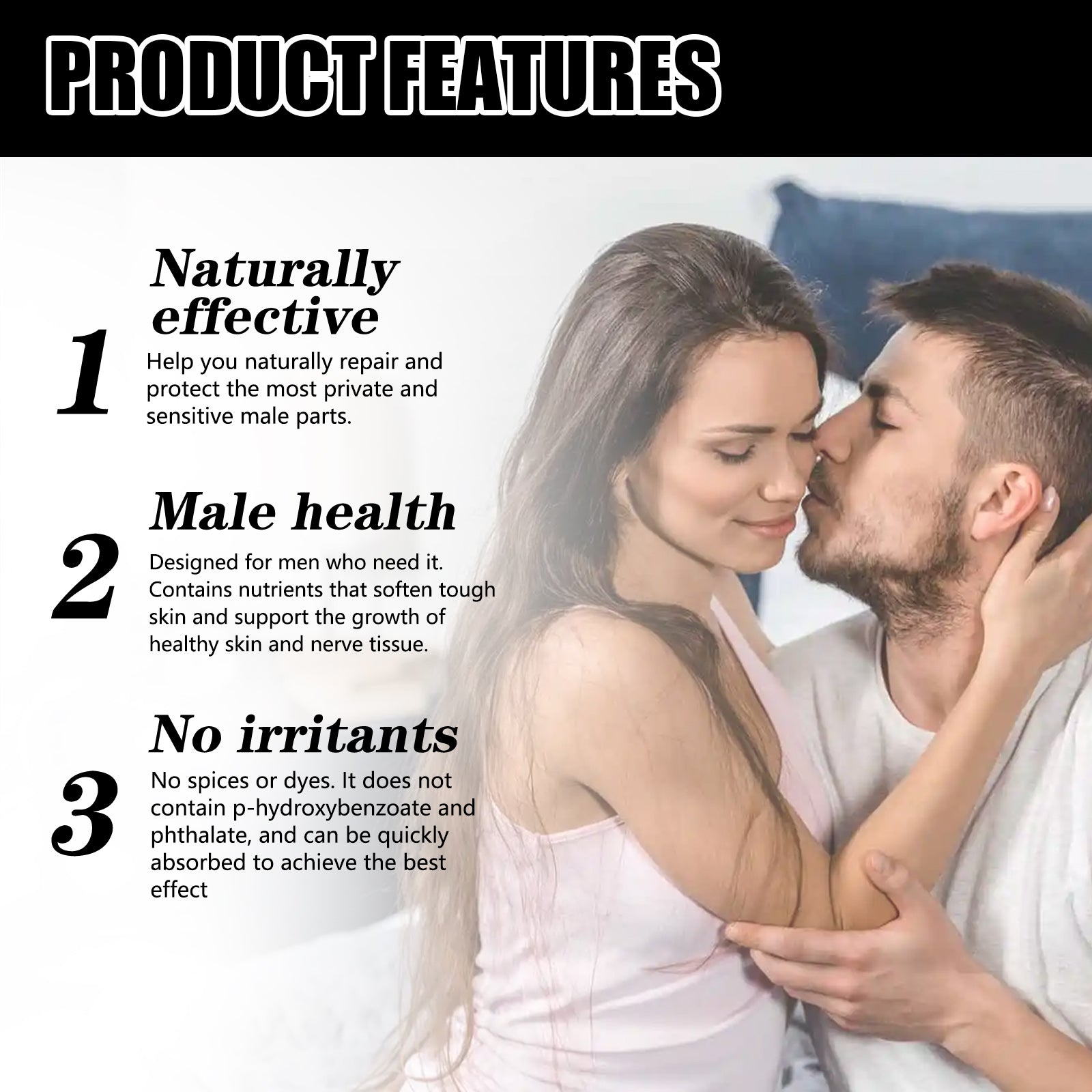 North Moon Men's Repair Cream Men's private parts anti-odor maintenance nourishing exercise massage cream