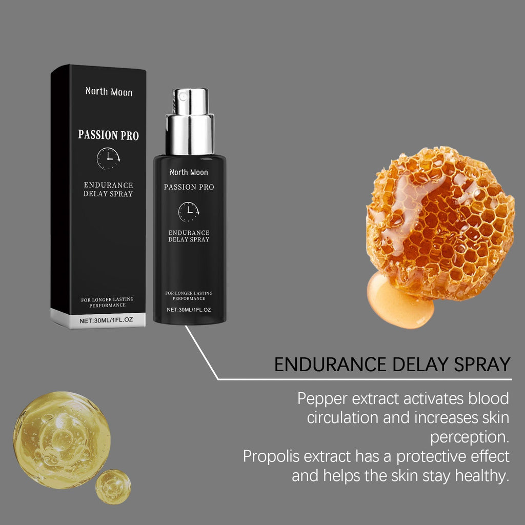 North Moon Male Care Spray Men's Body Relief Gentle Moisturizing Daily Massage Spray