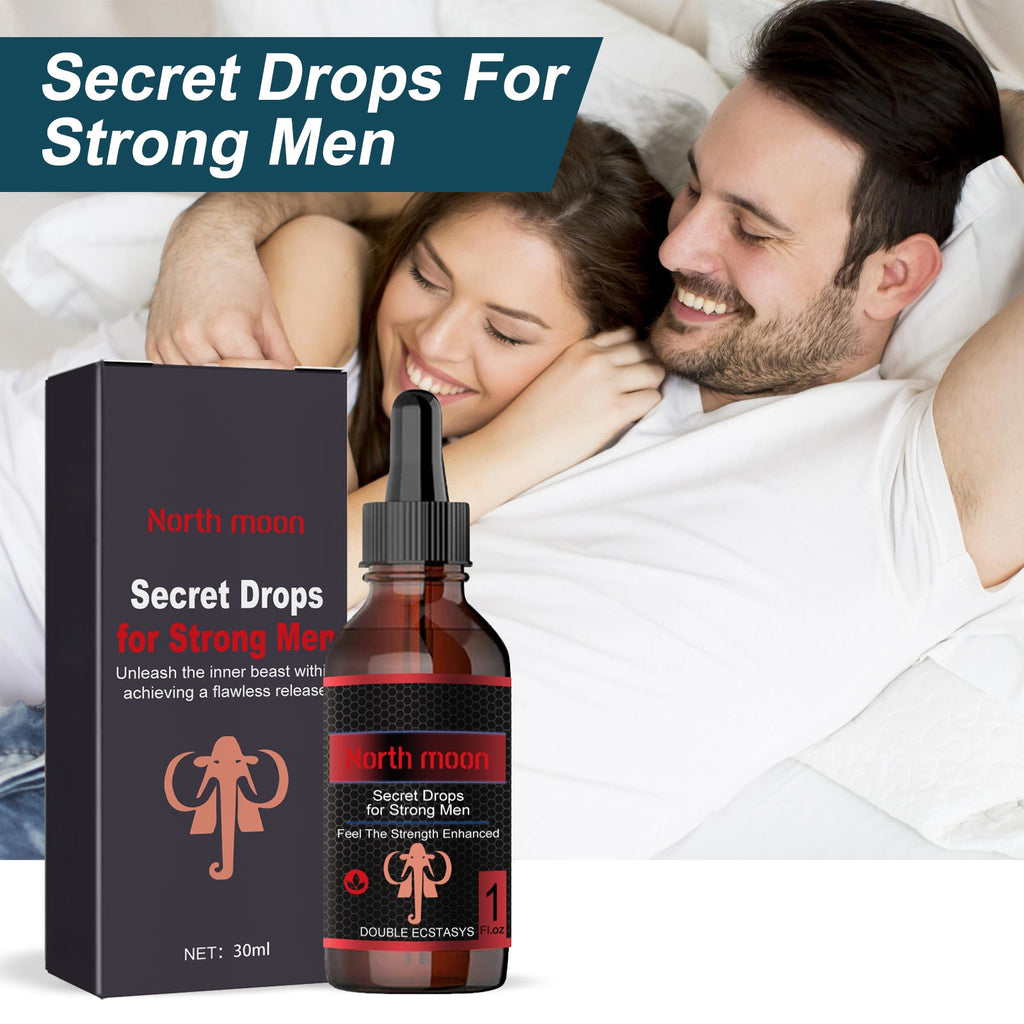 North Moon Men's Care Drops Men's Body Care Strong Vitality Body and Mind Relaxation Massage Essential Oil