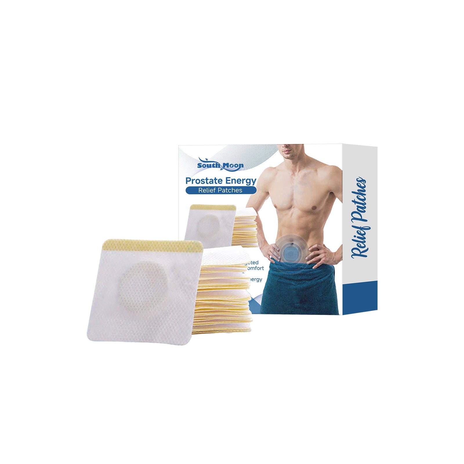 South Moon Men's Care Patches Relieve Discomfort Care Nourish Body Comfort Navel Patch