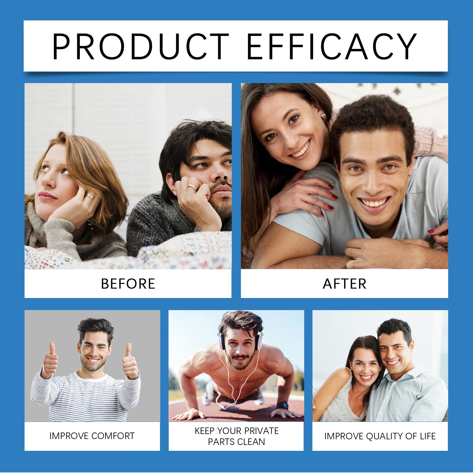 North Moon Men's Body Care Essential Oil Mild Ingredients Care Body Relief Discomfort Care Essential Oil