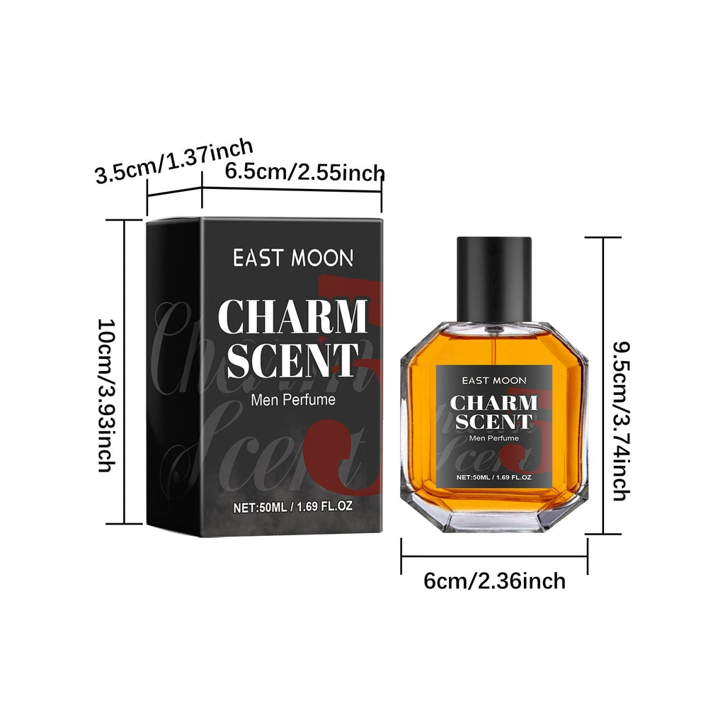 East Moon Men's Perfume Long-Lasting Light Perfume Wooden Fragrance Fresh Natural Release Men's Charm Perfume