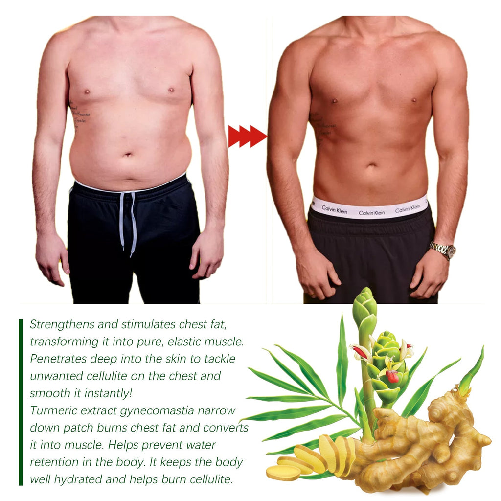 EELHOE Male Chest Care Patch Firming Chest Skin Anti-Sagging Men's Chest Firming Care Patch