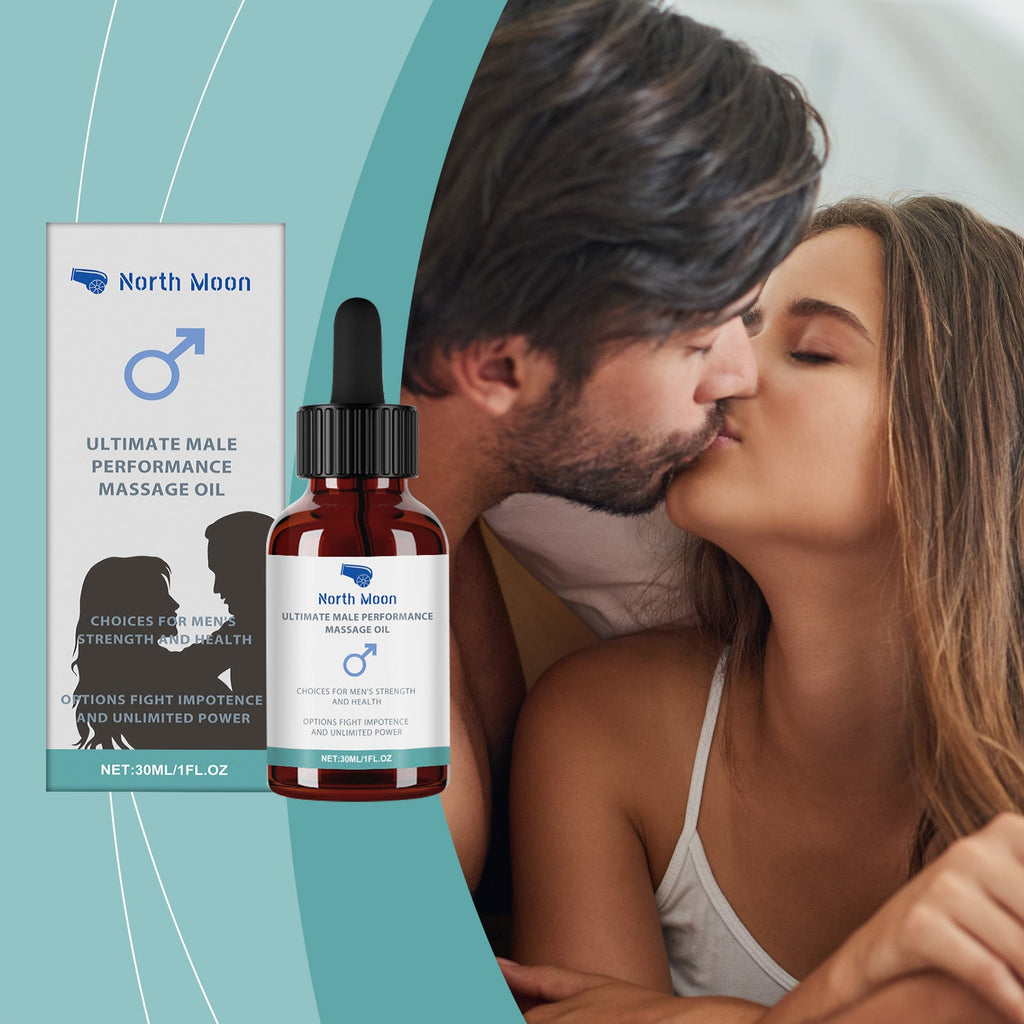 North Moon Massage Essential Oil for Men Nourishing Body Massage Daily Vitality Body Care