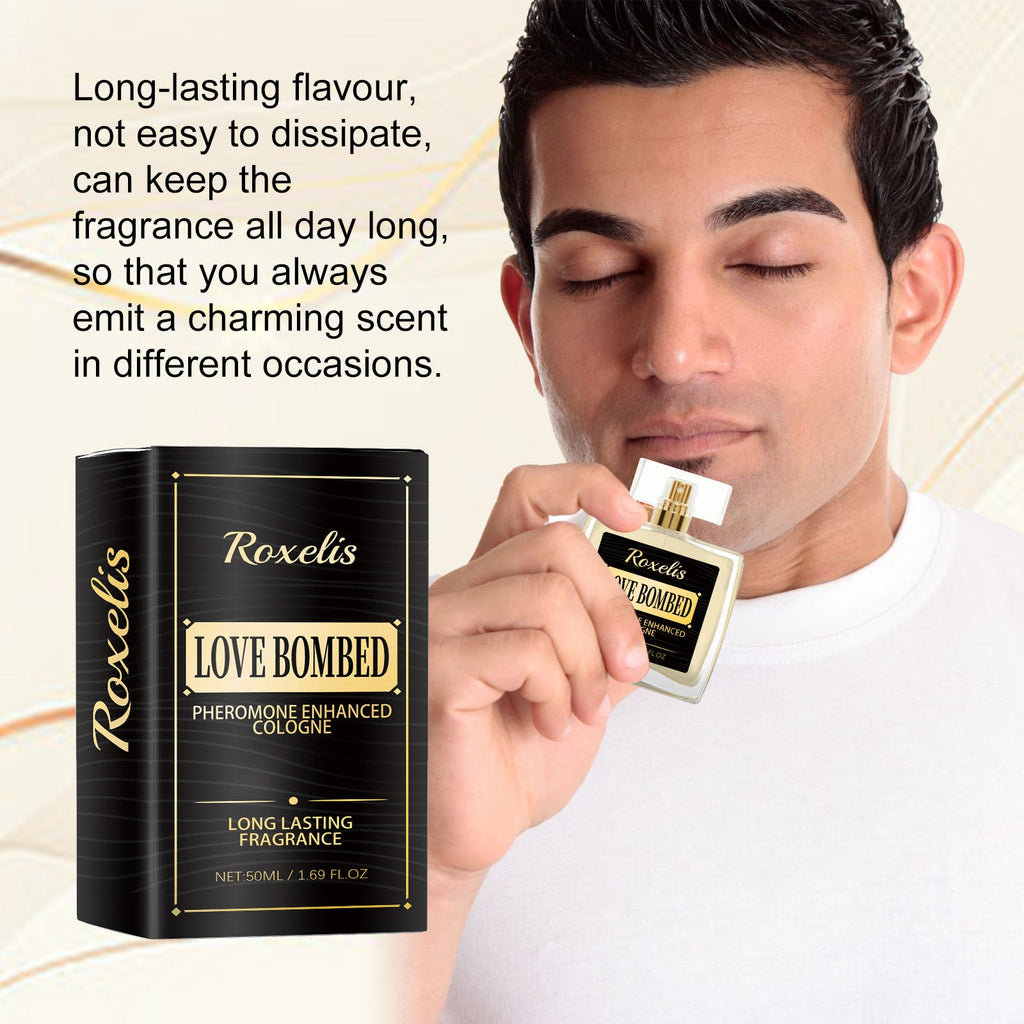 Roxelis Men's Perfume Portable, gentle, non-irritating, fresh light fragrance for couples' dates, charming atmosphere, long-lasting scent
