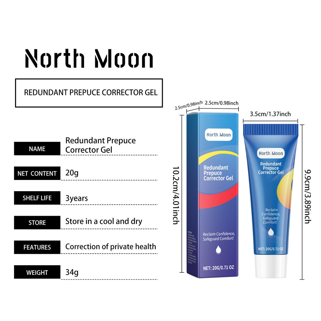 North Moon Men's Repair Gel Herbal ingredients gentle soothing repairing moisturizing care gel