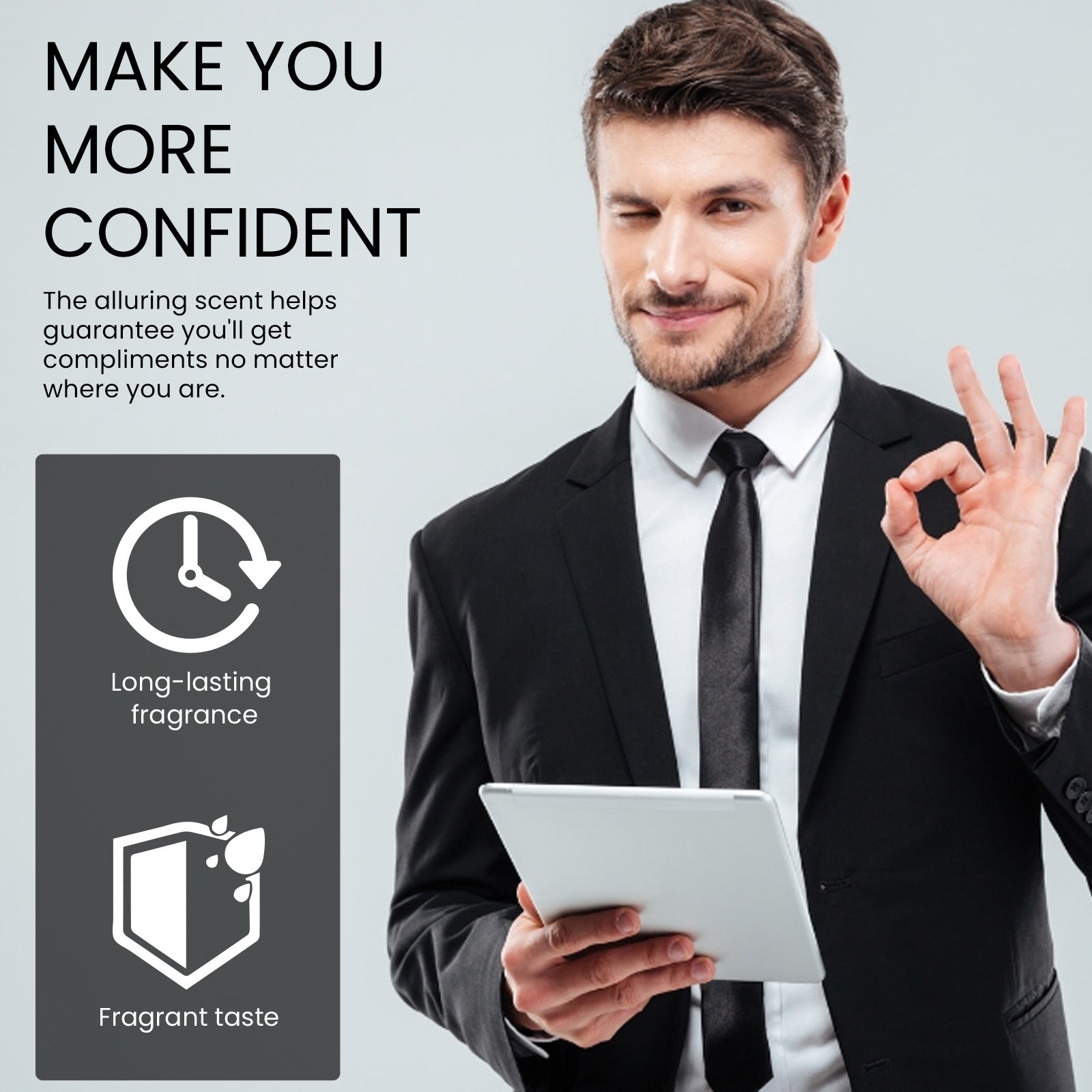 Roxelis Men's Charming Perfume Elegant Fresh Natural Long-lasting Fragrance Releases Charm Couple Dating Fragrance Perfume