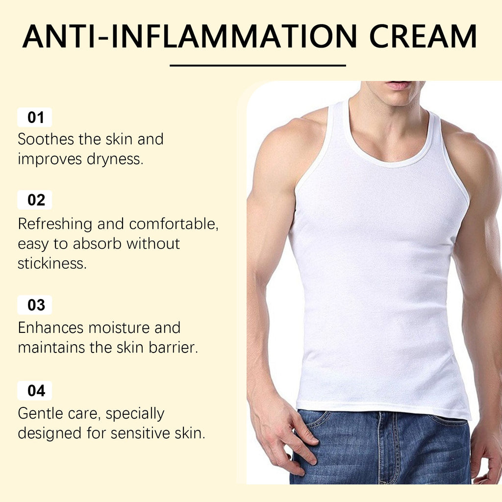 Laniska Men's Soothing Cream Men's Gentle Care Moisturizing Long-lasting Comfort Relief Balance Cream