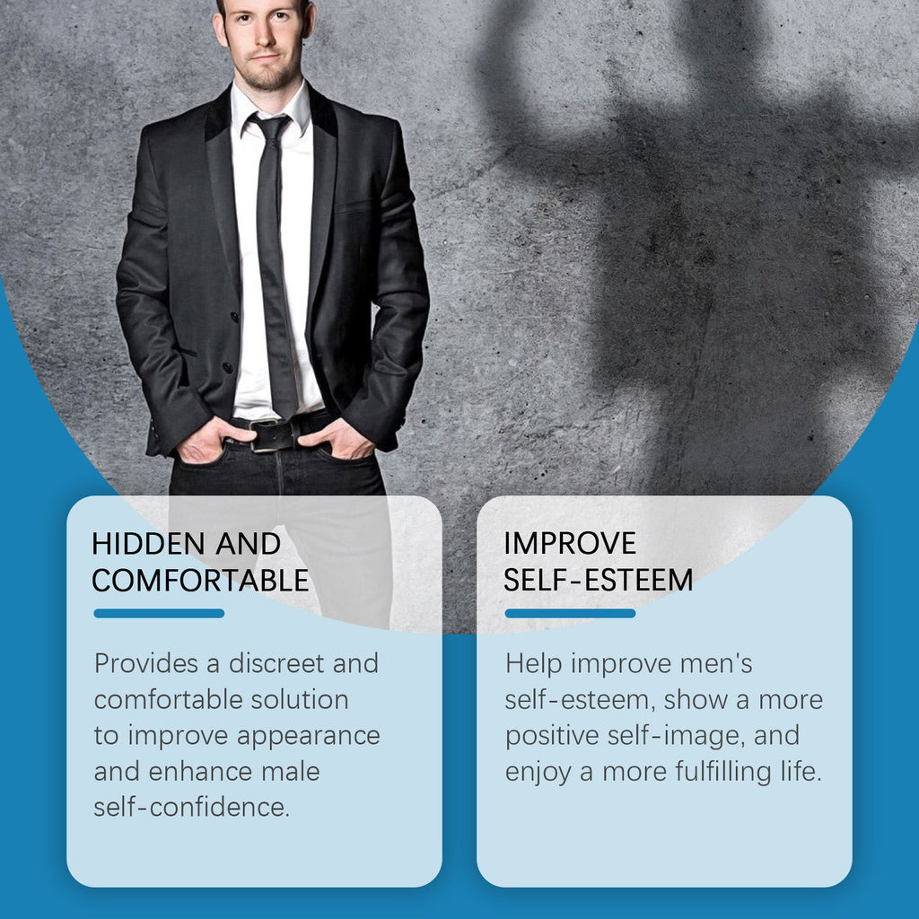 North Moon Men's Body Care Pad Men's Body Care Breathable Anti-Wear Comfortable Material Care Pad