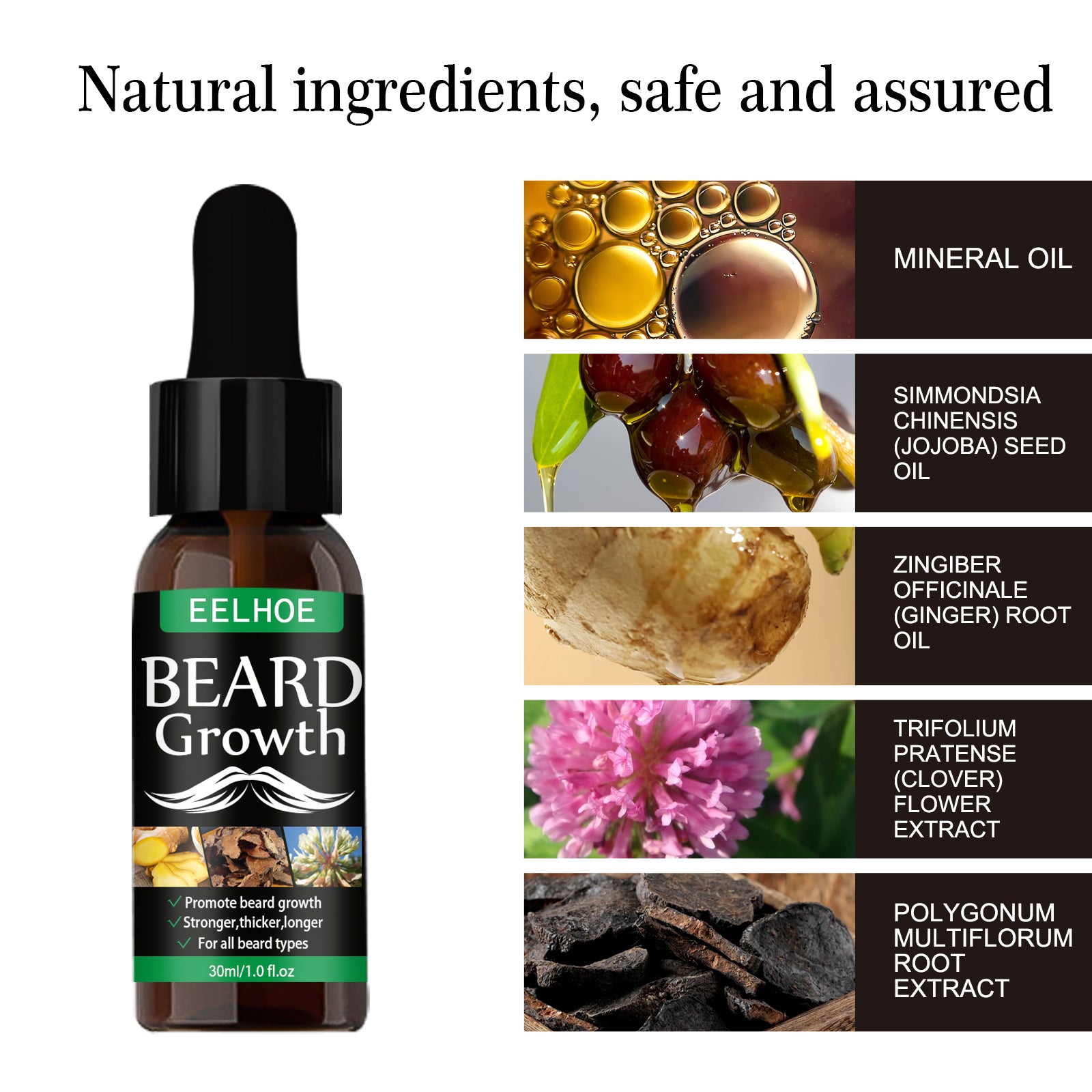 EELHOE Men’s Beard Oil Spray