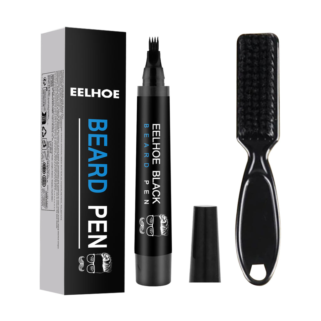 EELHOE Men’s Beard Filler Pen Kit – Waterproof Beard Definer